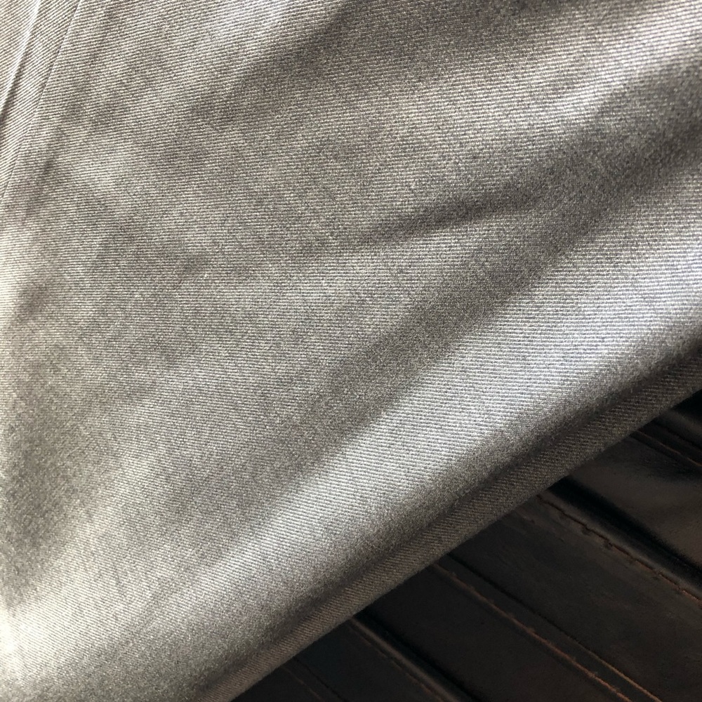 Sz 16 St. John Annabel slacks pants grey unhemmed - Picture 4 of 5